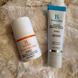BeautyStat Universal C Skin Refiner & Microbiome Balancing Cleanser 2pc